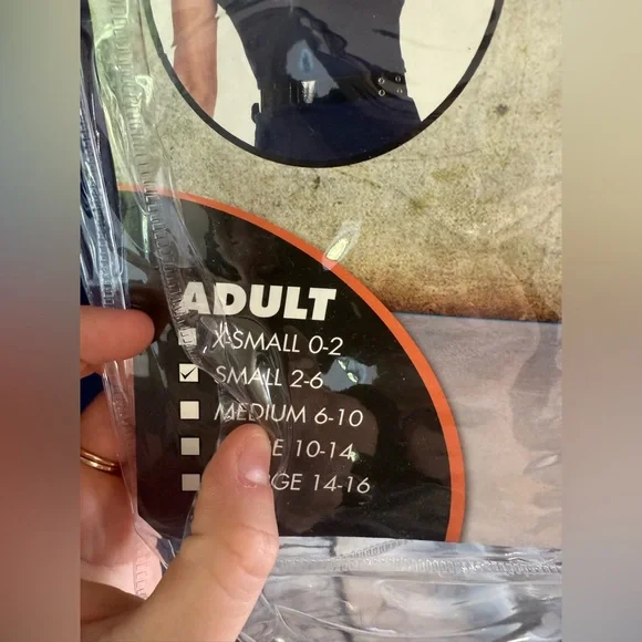 Spirit Adults Police Officer Costume - Navy Blue - Picture 4 of 5